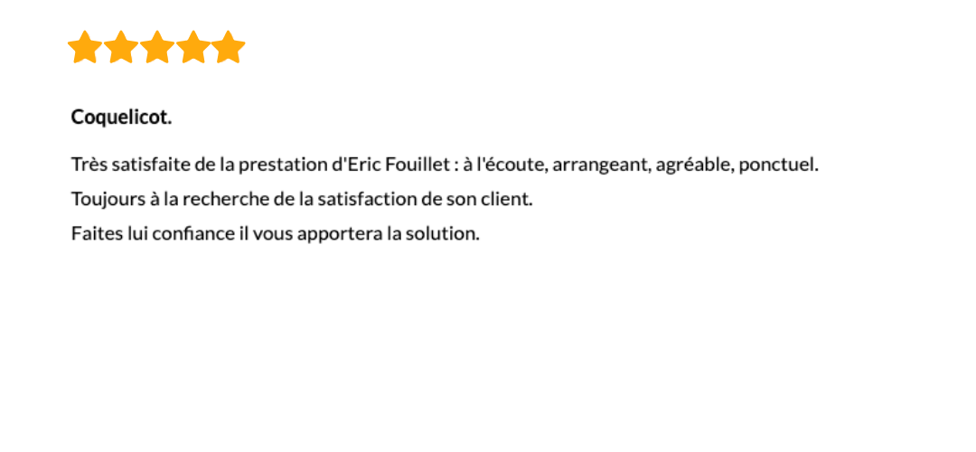 Quelques avis clients de Wiléo Courtier en travaux le spécialiste de la rénovation énergétique globale à Toulouse et ses environs