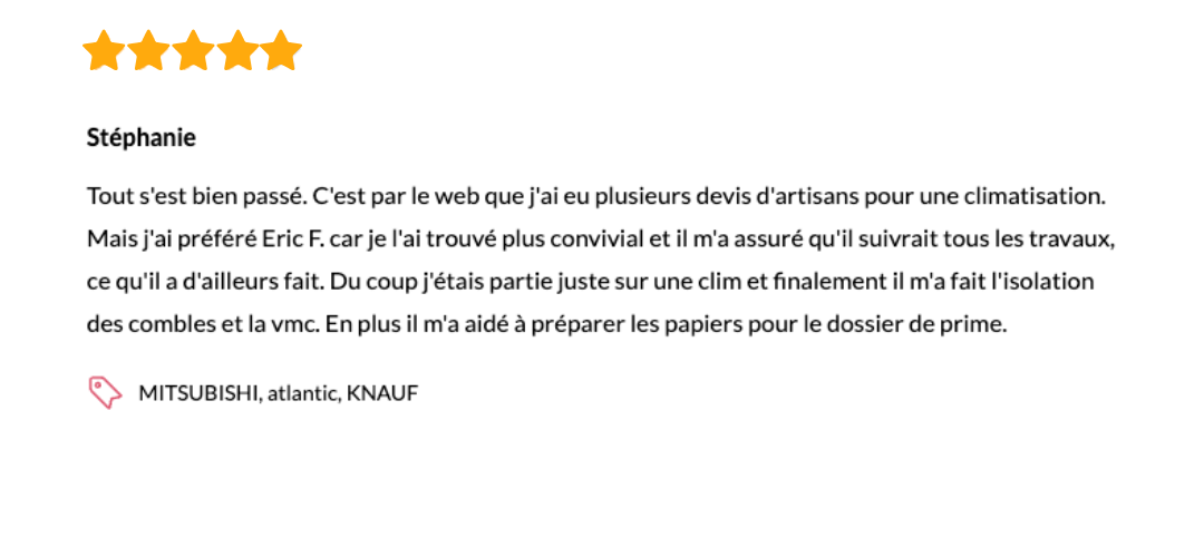 Quelques avis clients de Wiléo Courtier en travaux le spécialiste de la rénovation énergétique globale à Toulouse et ses environs