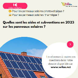 quelle sont les aides et subventions sur les panneaux photovoltaïque solaire ?